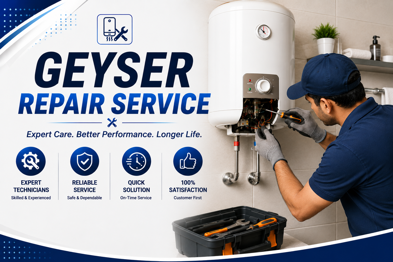 Geyser repair and installation service in Meerut